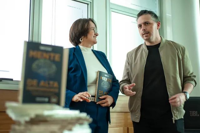 Conversa em lançamento de livro